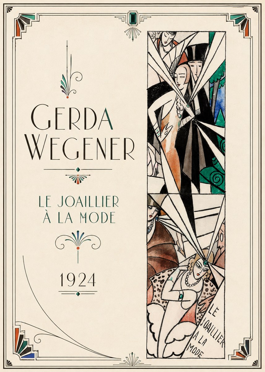 Gerda Wegener Le Joaillier À La Mode No3 - Póster