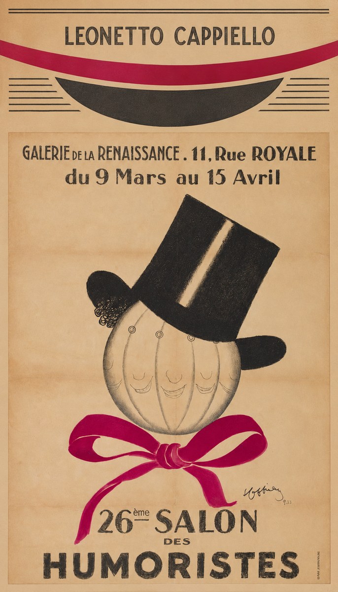Leonetto Cappiello 26Ème Salon Des Humoristes No6 - Póster