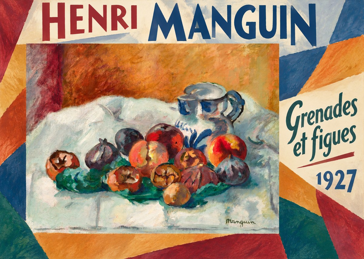 Henri Manguin Grenades Et Figues No5 - Póster