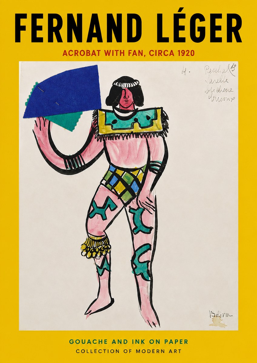 Fernand Léger Rechael Varea Duchene Breme No4 - Póster