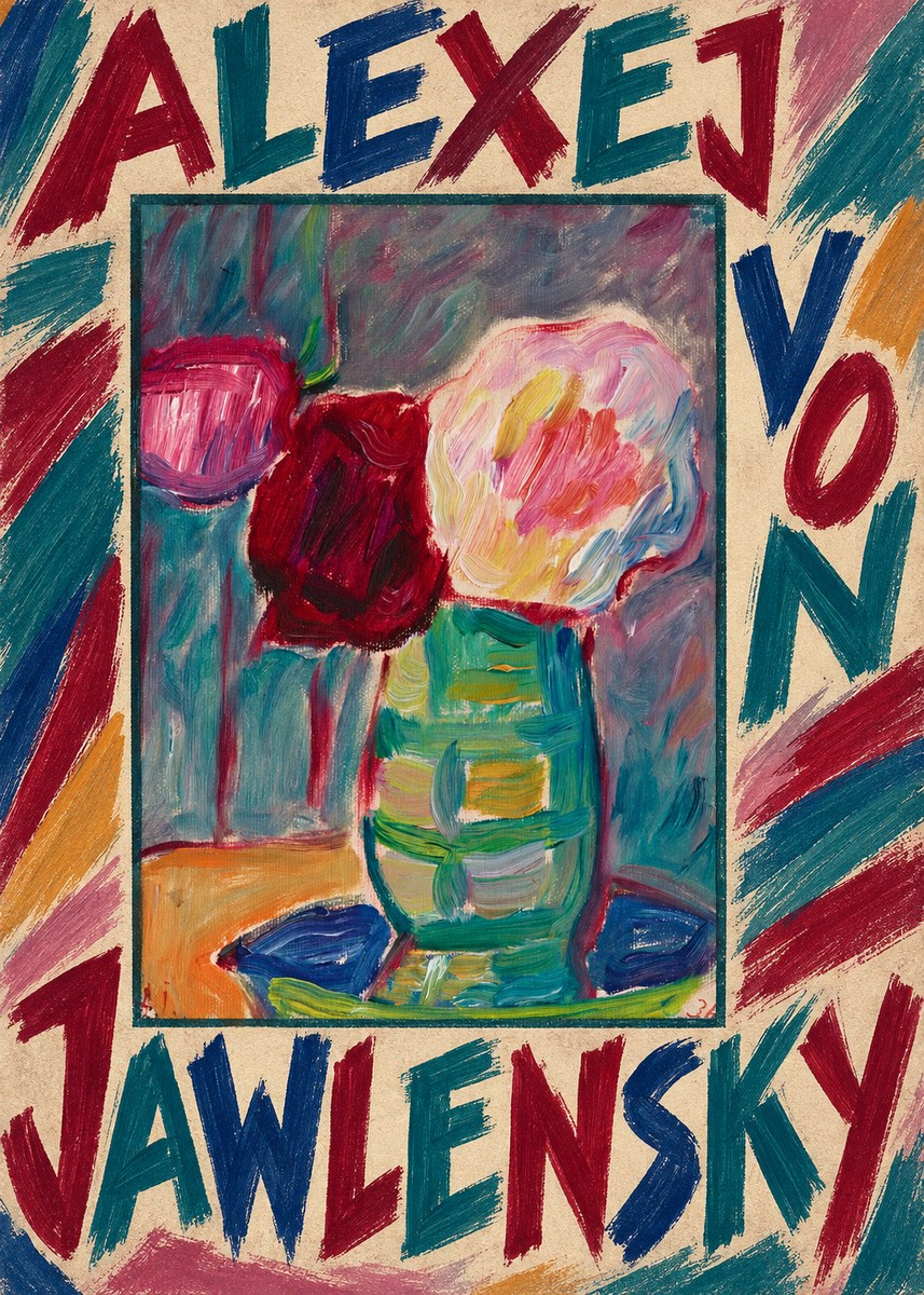 Alexej von Jawlensky Still Life with Flowers No6 - Póster