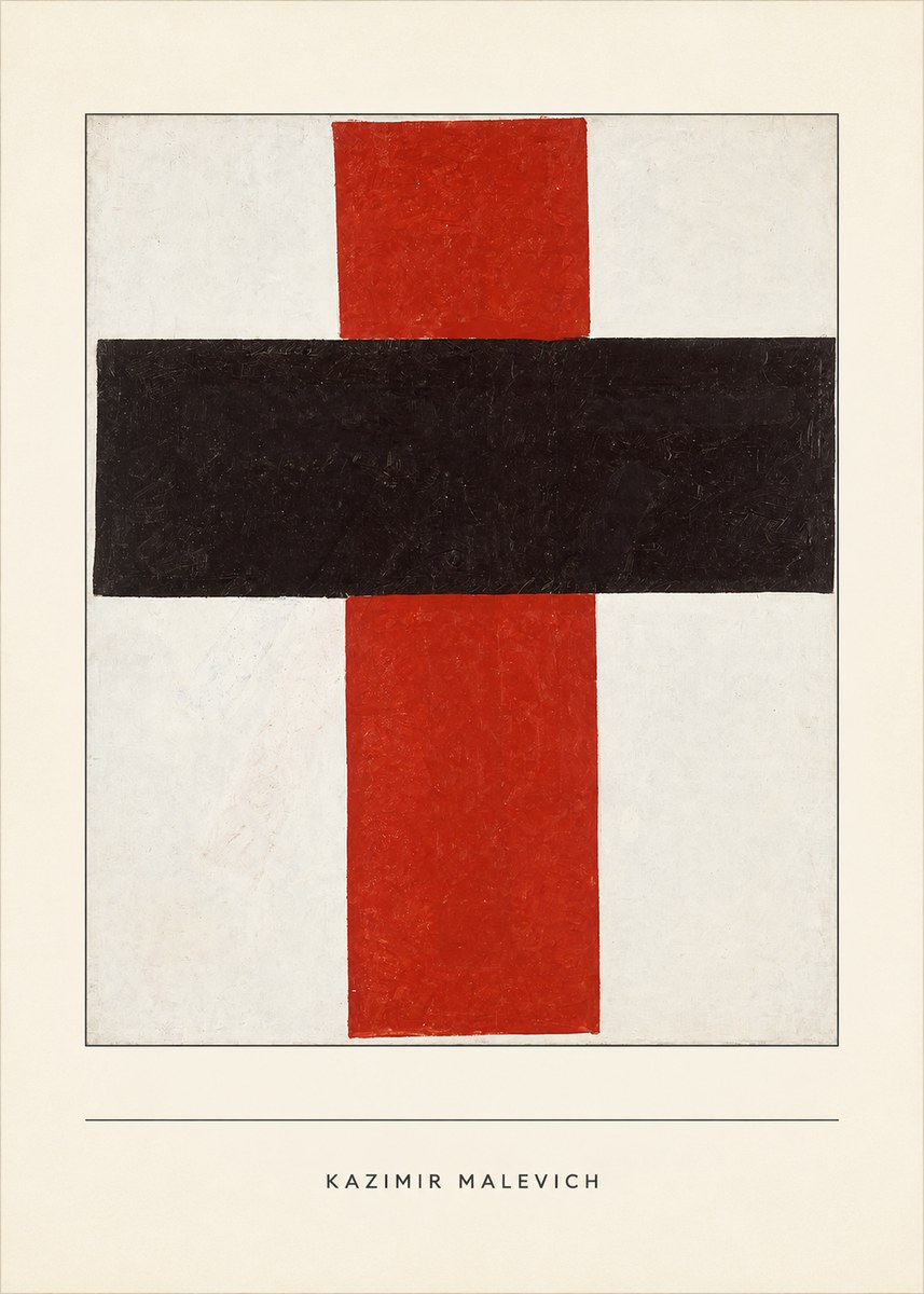 Kazimir Malevich Suprematist Composition I No3 - Póster