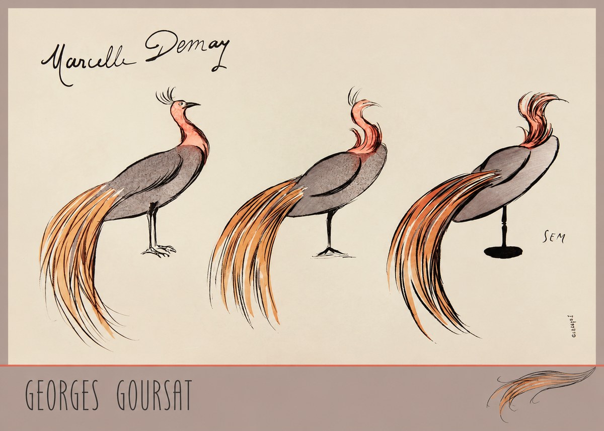 Georges Goursat Marcelle Demay No2 - Póster