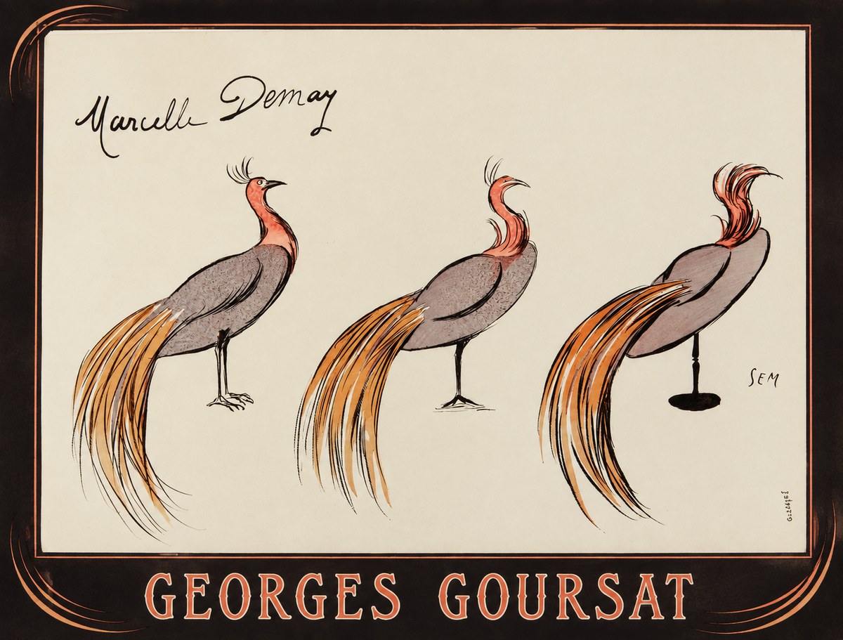 Georges Goursat Marcelle Demay No5 - Póster