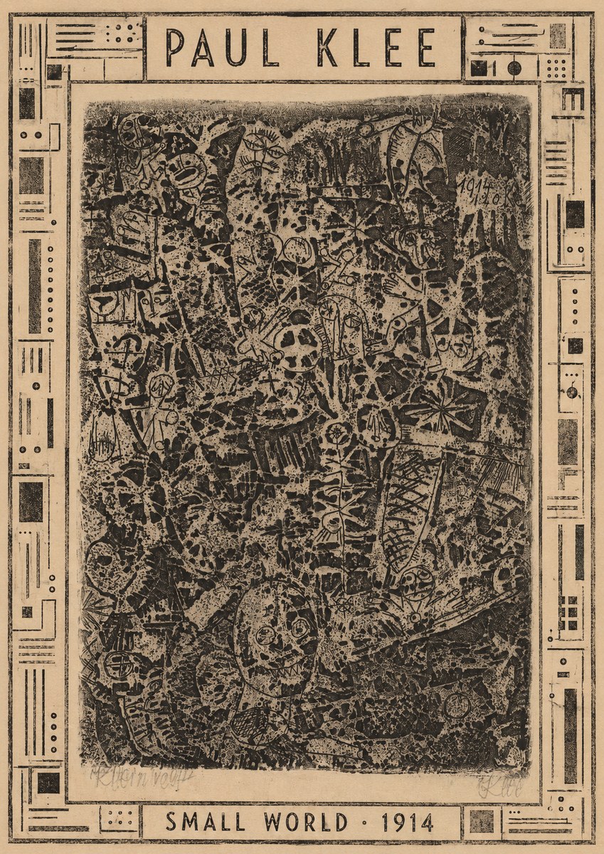 Paul Klee Small World No3 - Póster