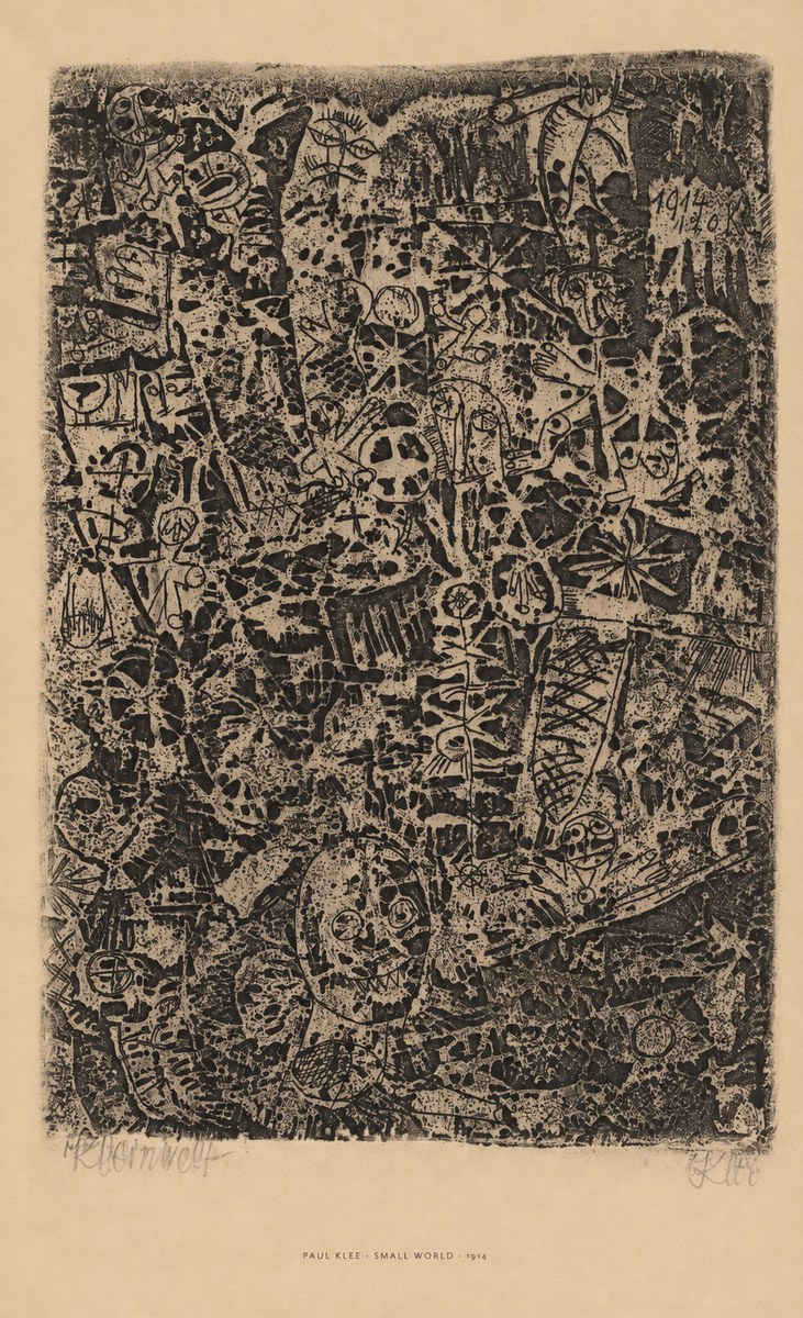 Paul Klee Small World No6 - Póster