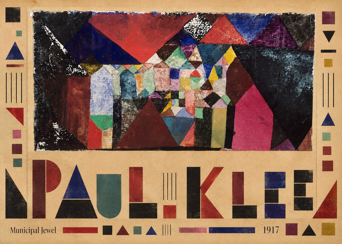 Paul Klee Municipal Jewel No5 - Póster