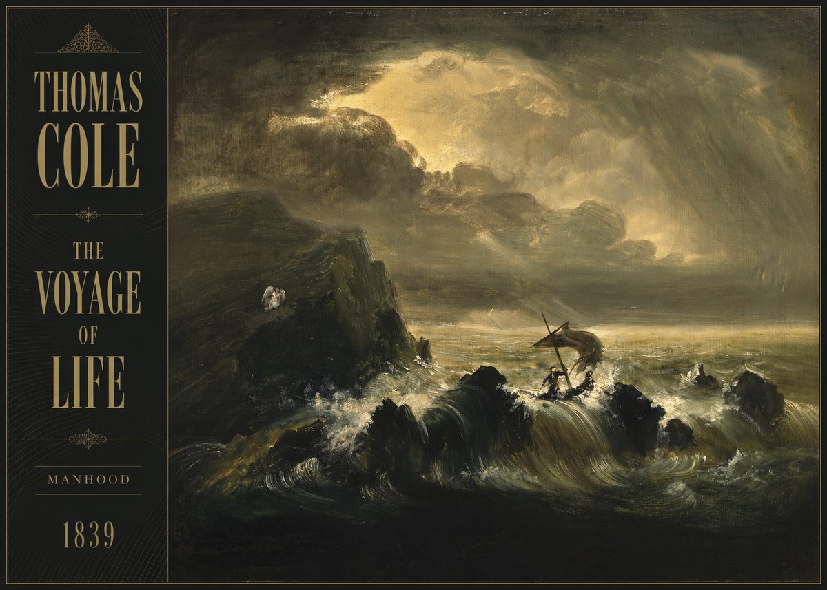 Thomas Cole The Voyage of Life: Manhood IV No4 - Póster