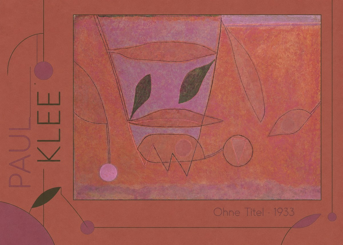 Paul Klee Ohne Titel II No2 - Póster