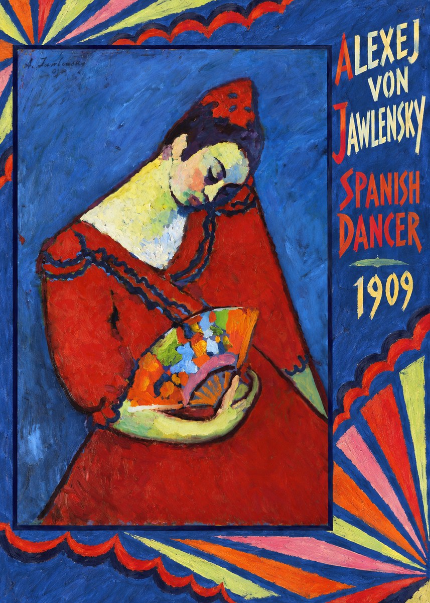 Alexej von Jawlensky Spanish Dancer No5 - Póster