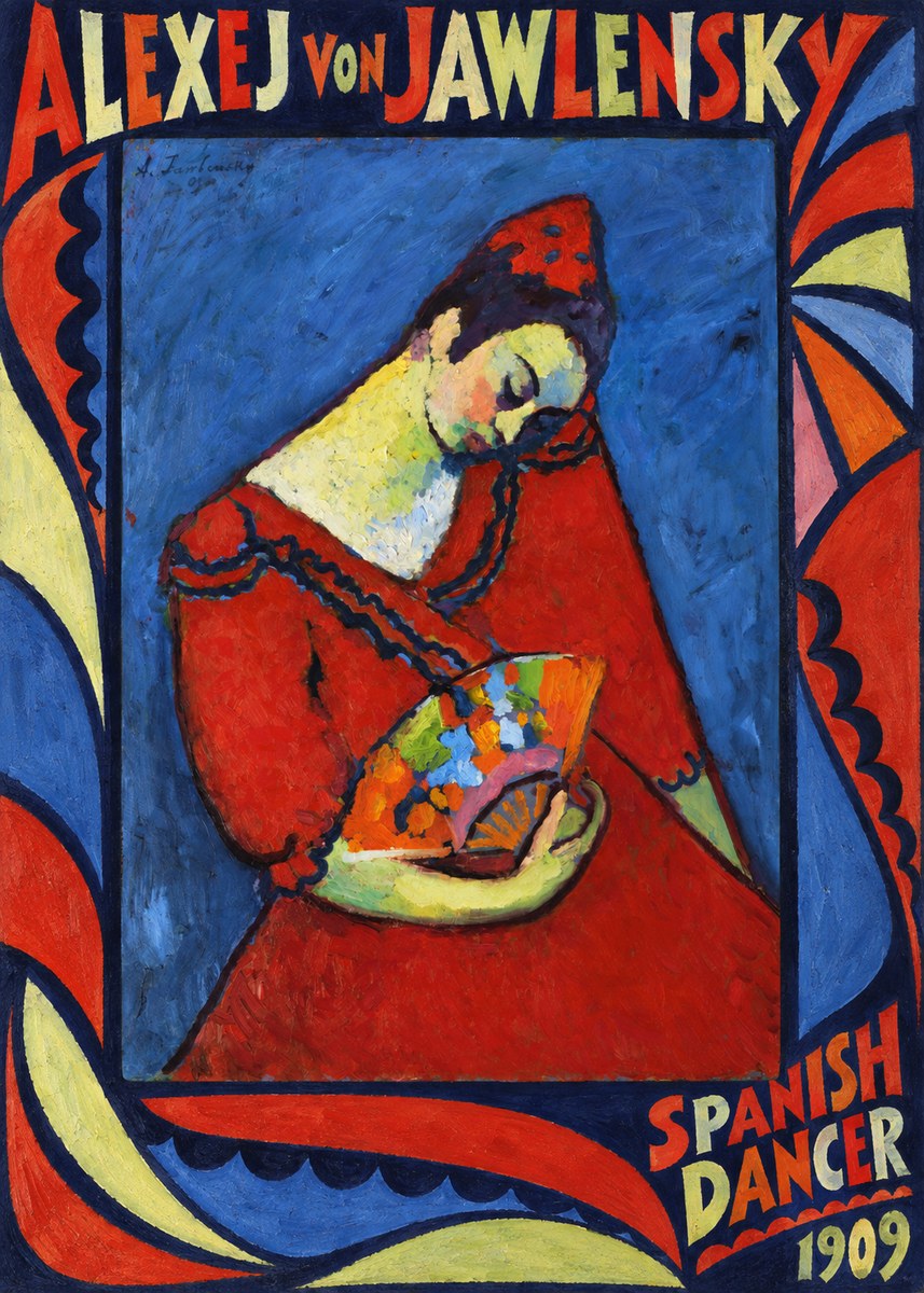 Alexej von Jawlensky Spanish Dancer No6 - Póster