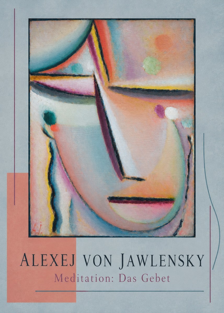 Alexej von Jawlensky Meditation: Das Gebet No3 - Póster