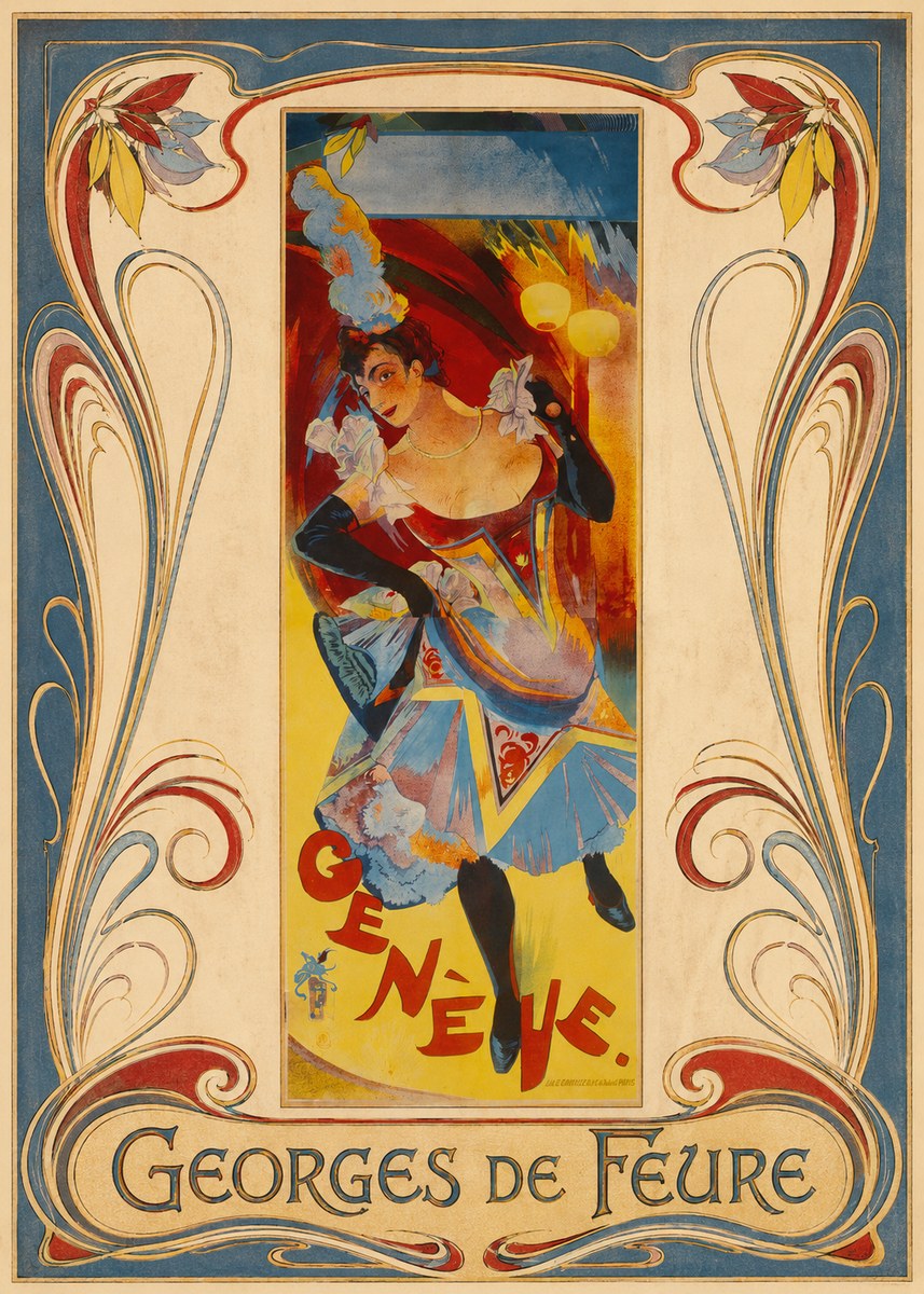 Georges de Feure Genève No1 - Póster