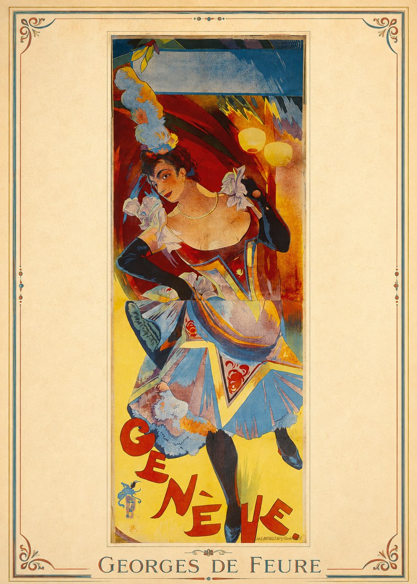 Georges de Feure Genève No3 - Póster