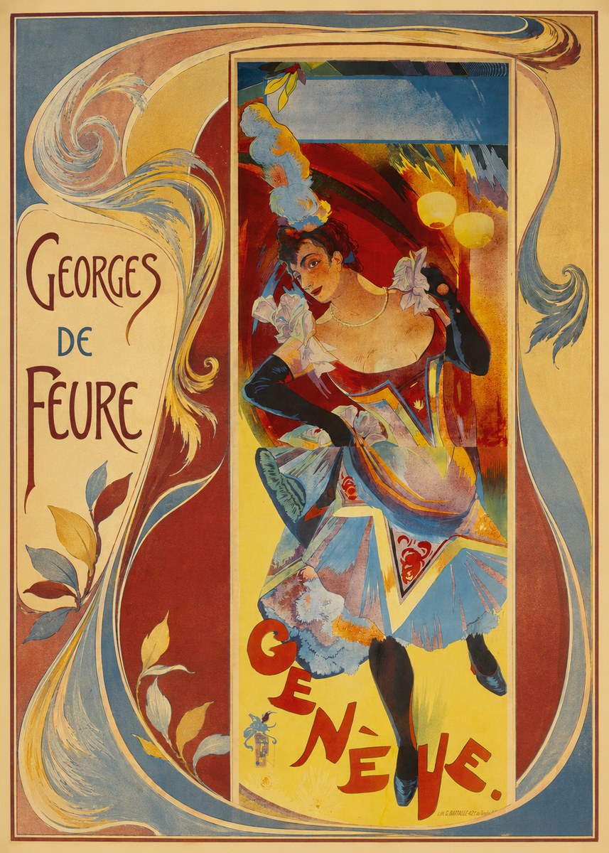 Georges de Feure Genève No4 - Póster