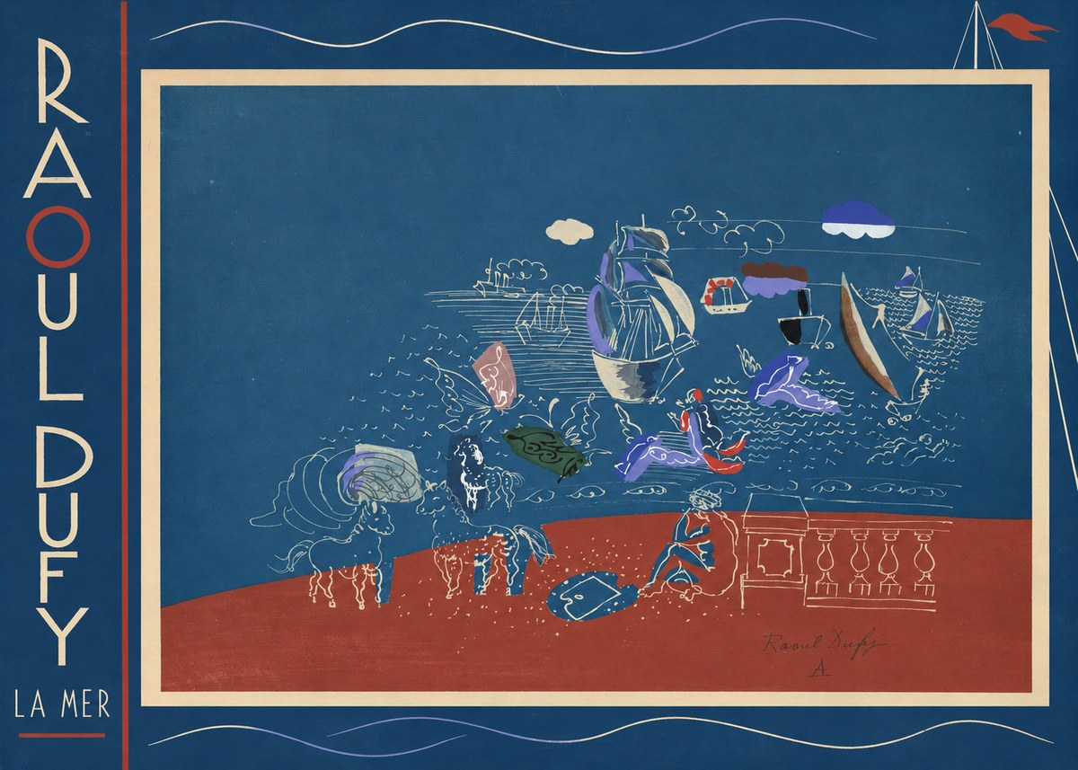 Raoul Dufy La Mer No2 - Póster