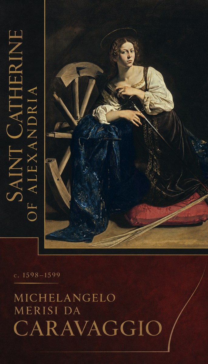 Michelangelo Merisi da Caravaggio Saint Catherine of Alexandria II No4 - Póster