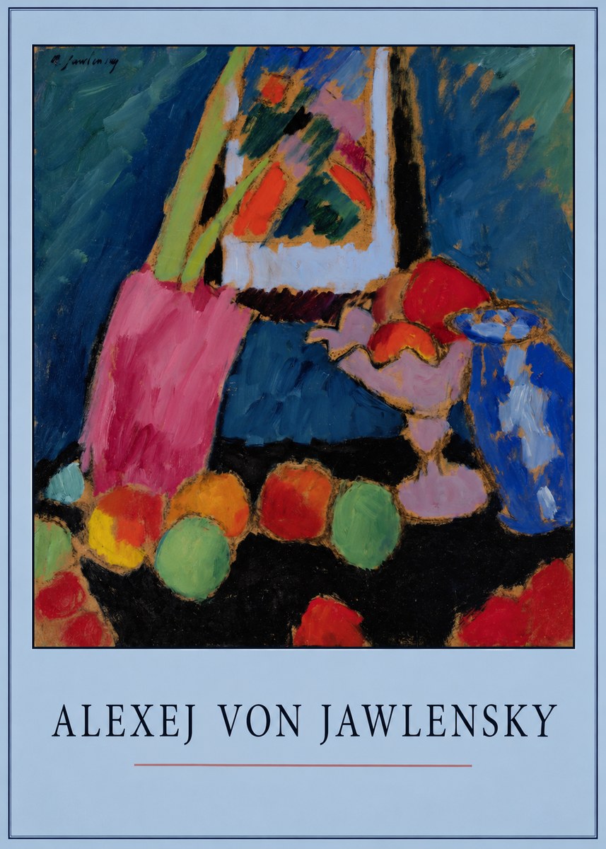 Alexej von Jawlensky Still Life No3 - Póster