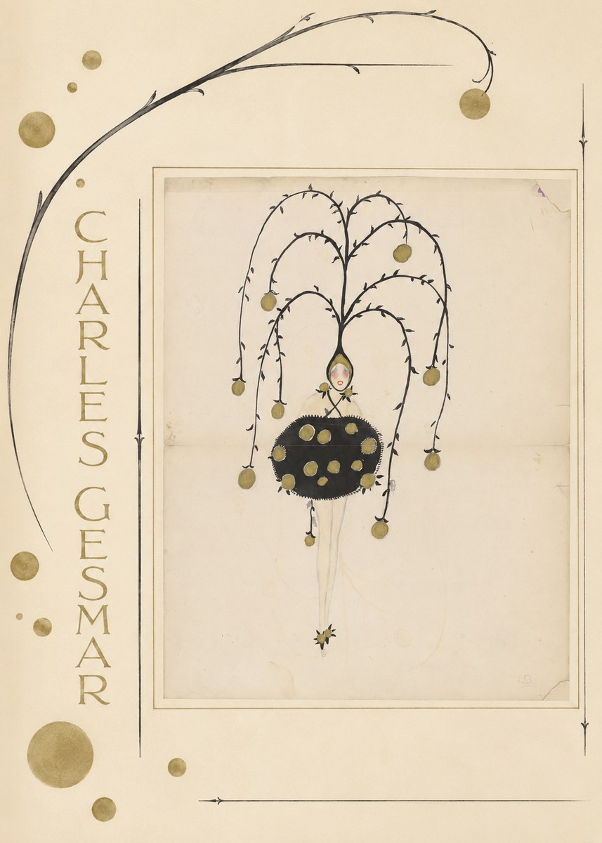 Charles Gesmar Figure with Hanging Orbs No3 - Póster