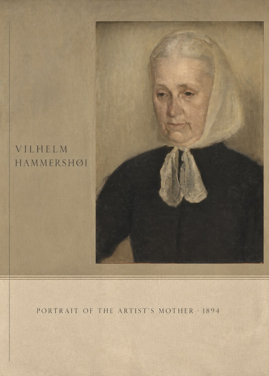 Vilhelm Hammershøi Portrait of the Artist's Mother · 1894 No5 - Póster