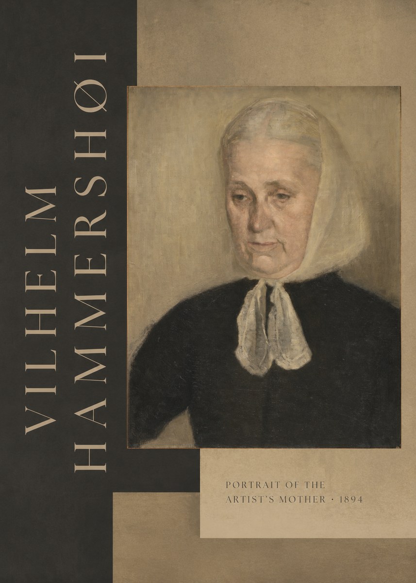 Vilhelm Hammershøi Portrait of the Artist's Mother · 1894 No6 - Póster