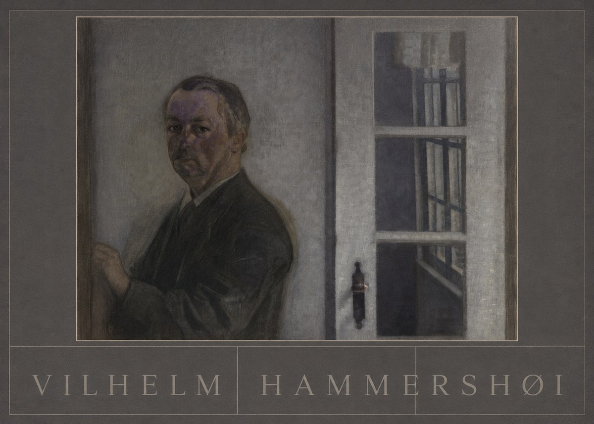 Vilhelm Hammershøi Self-portrait II No4 - Póster