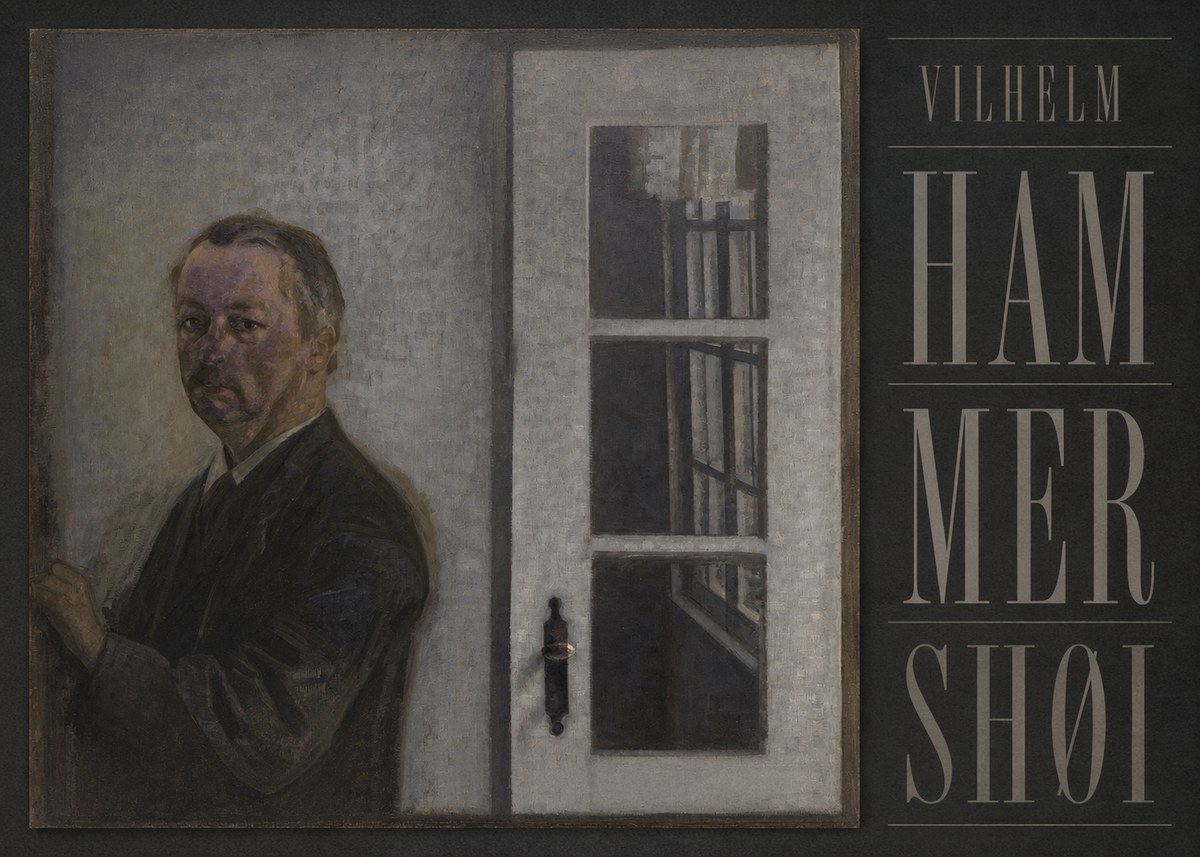 Vilhelm Hammershøi Self-portrait II No5 - Póster
