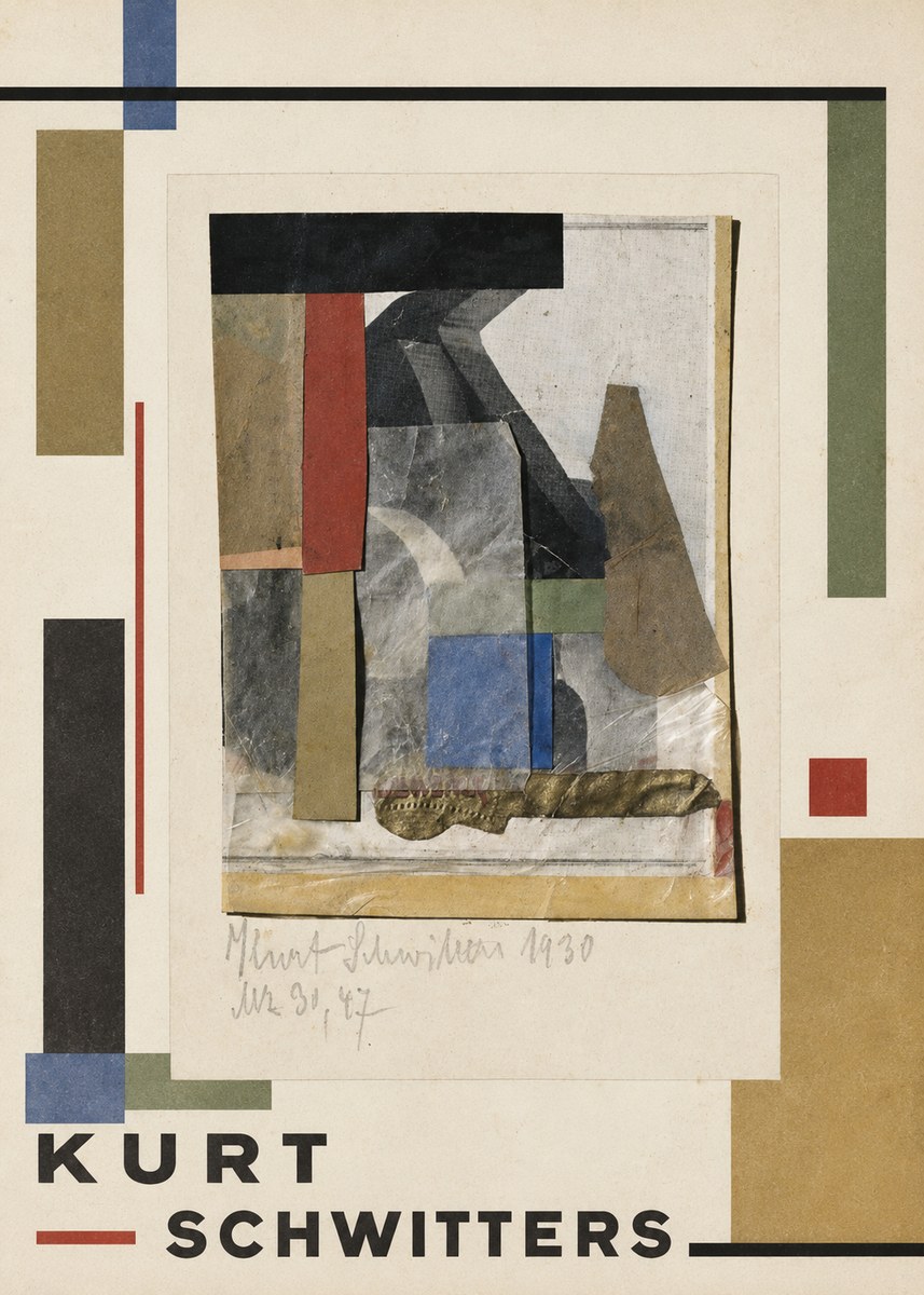 Kurt Schwitters Merz Schwitters 1930 Nr 30, 47 No1 - Póster