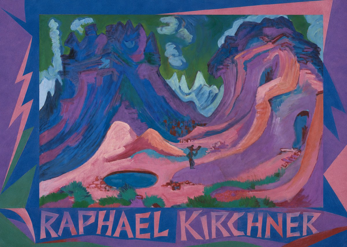 Raphael Kirchner Mountain Landscape II No1 - Póster