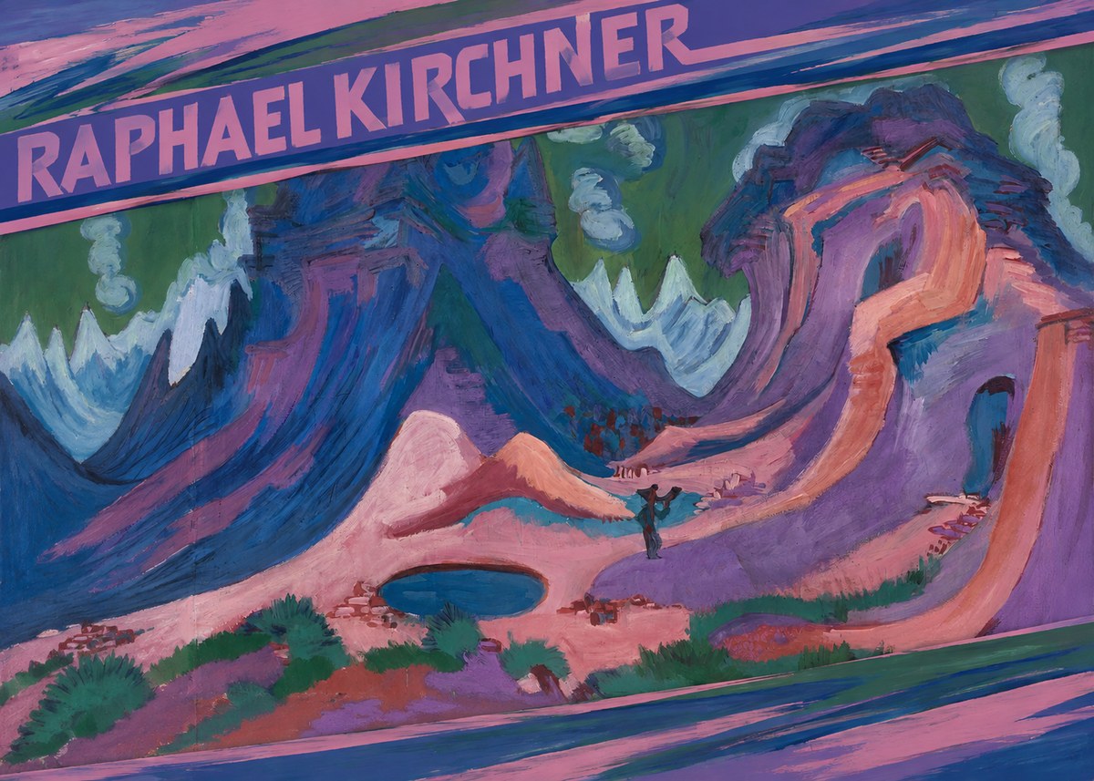 Raphael Kirchner Mountain Landscape II No6 - Póster