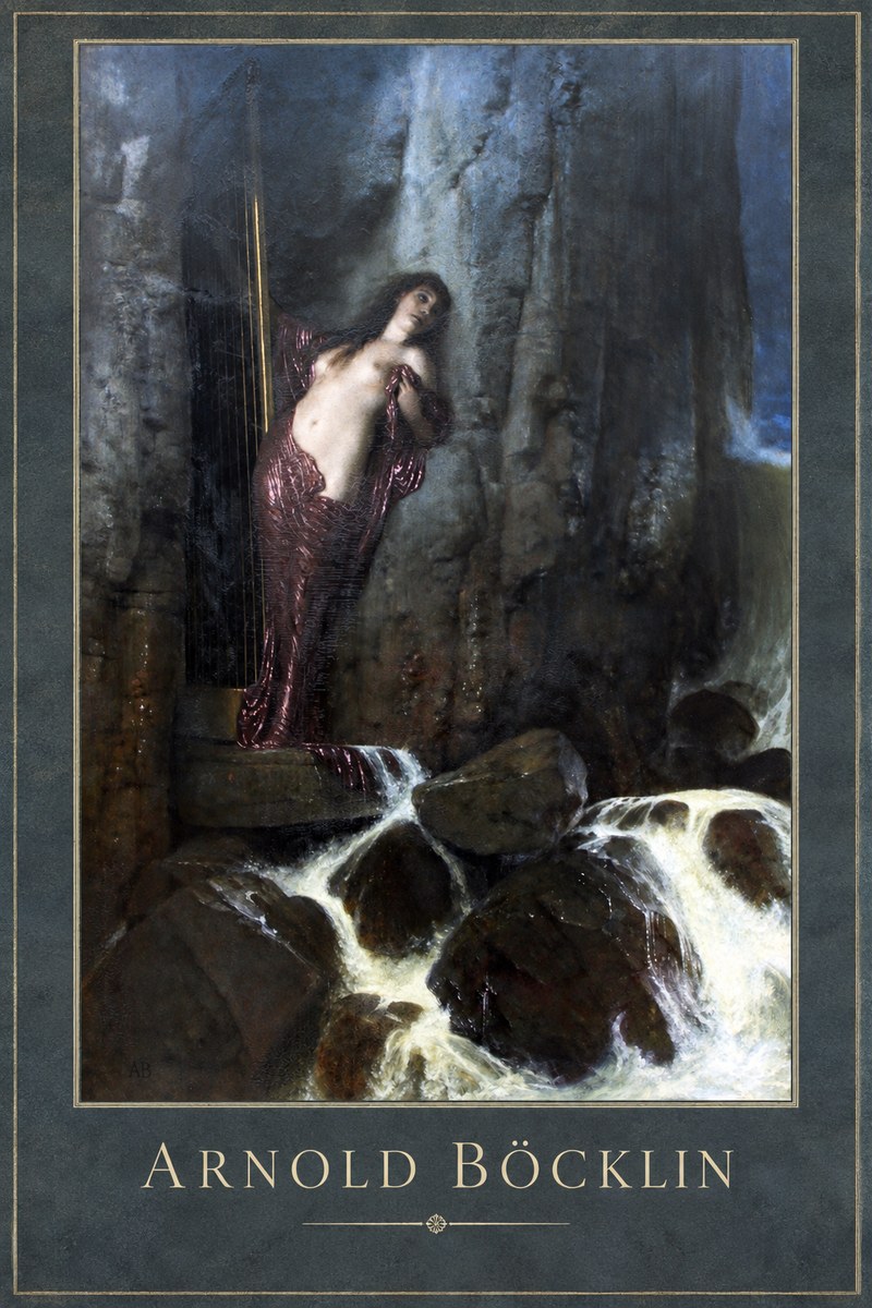 Arnold Böcklin The Spring No1 - Póster