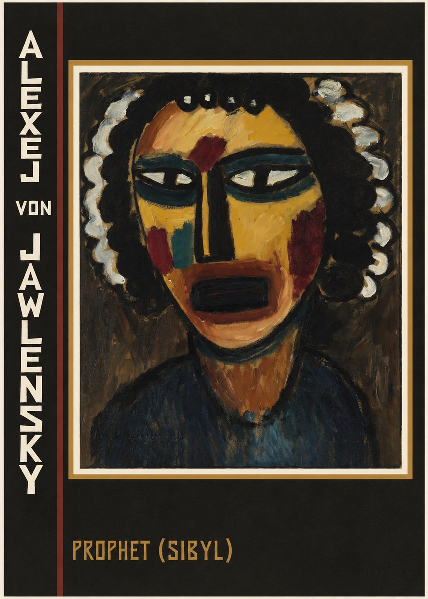 Alexej von Jawlensky Prophet (Sibil) No2 - Póster