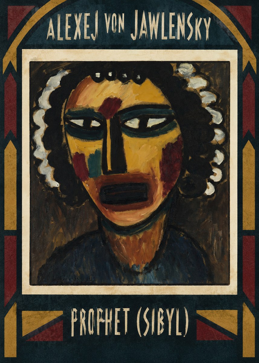 Alexej von Jawlensky Prophet (Sibil) No6 - Póster