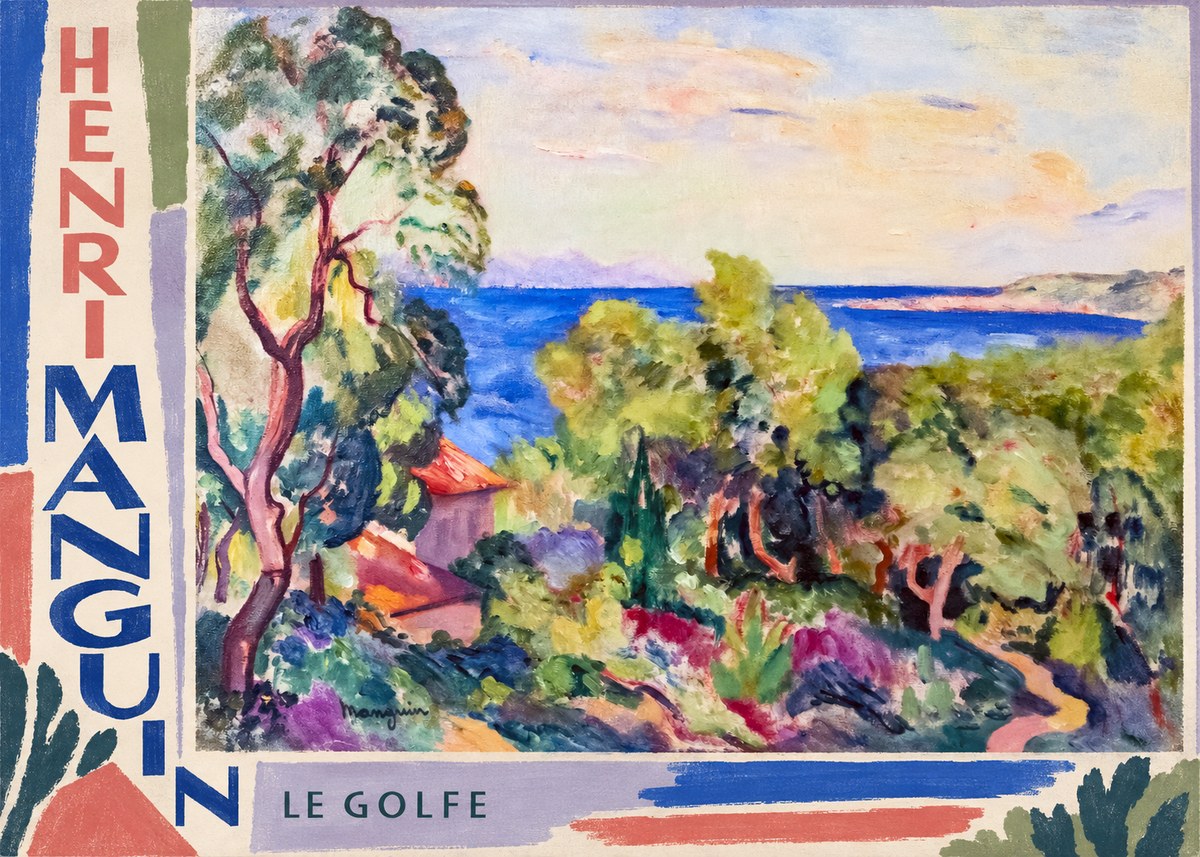 Henri Manguin Le Golfe No2 - Póster