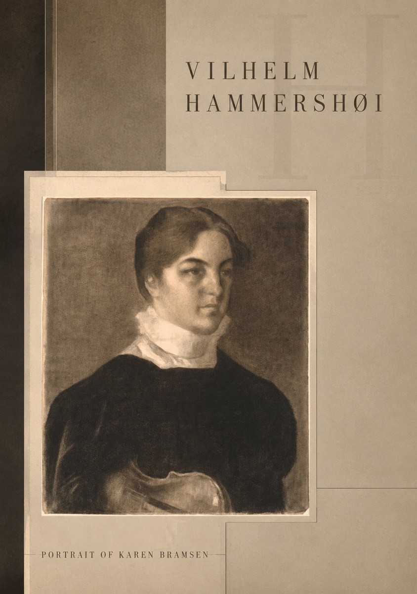Vilhelm Hammershøi Portrait of Karen Bramsen No5 - Póster