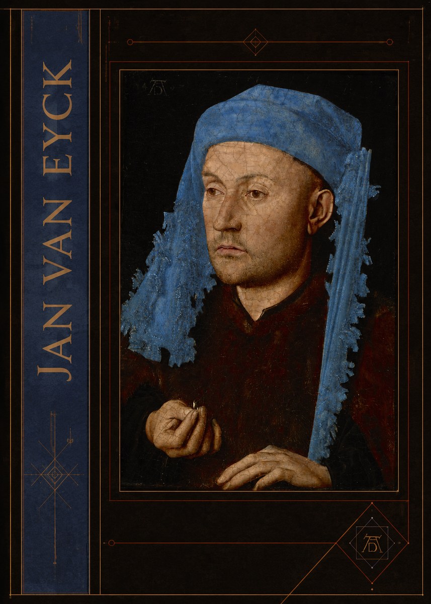 Jan van Eyck Portrait of a Man (Léal Souvenir) No2 - Póster