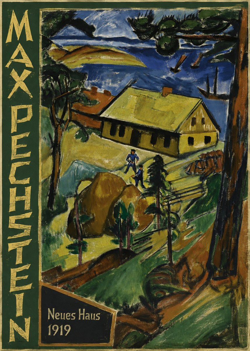 Max Pechstein Neues Haus No2 - Póster