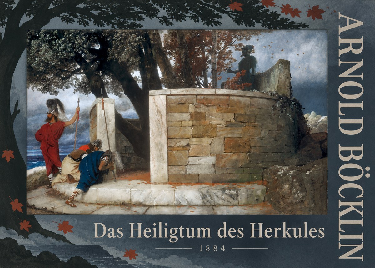 Arnold Böcklin Das Heiligtum Des Herkules II No6 - Póster