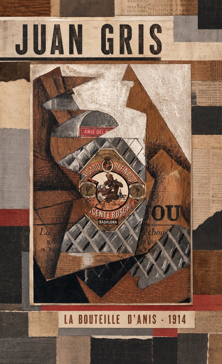 Juan Gris La Bouteille D'anis - 1914 No4 - Póster