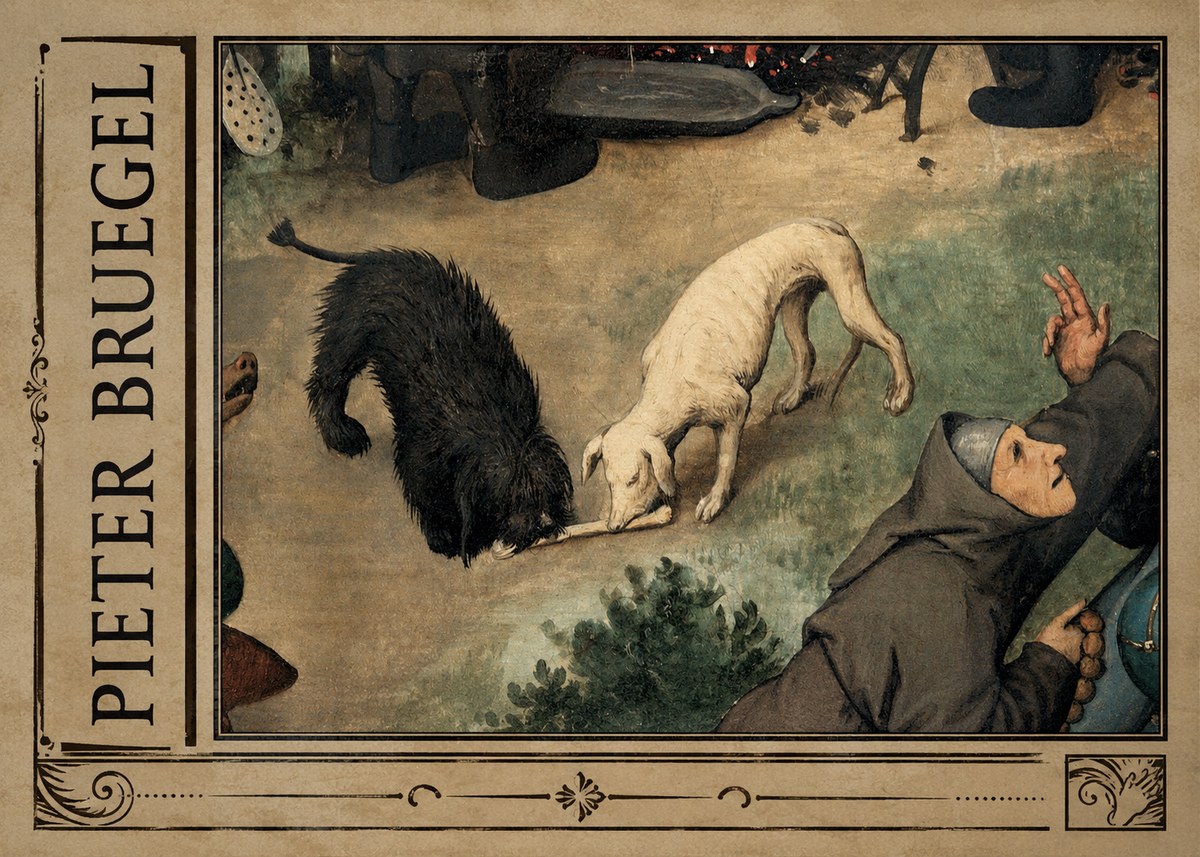 Pieter Bruegel The Beggars No2 - Póster