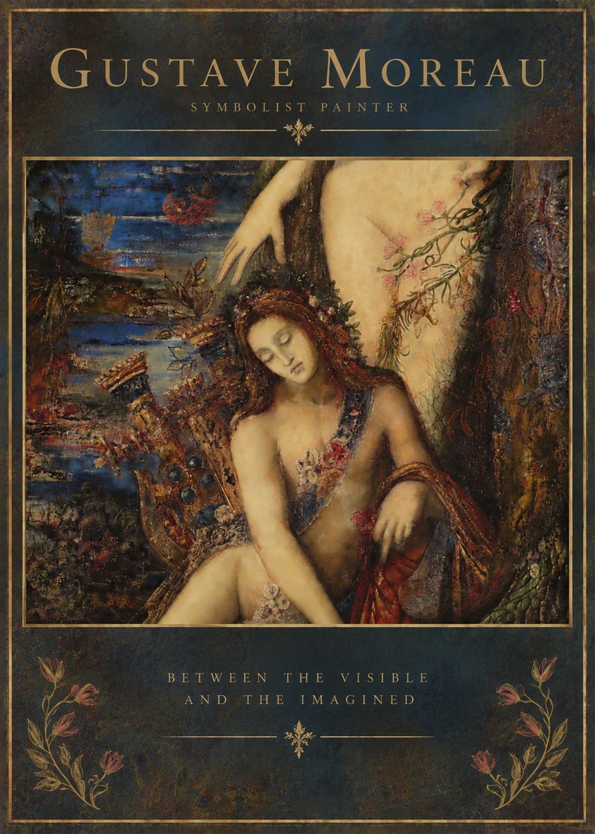 Gustave Moreau Symbolist Painting No5 - Póster
