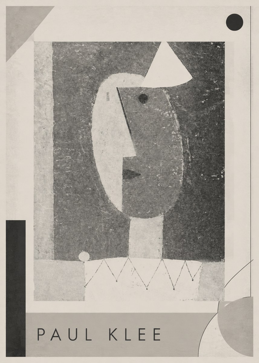 Paul Klee The Clown No1 - Póster