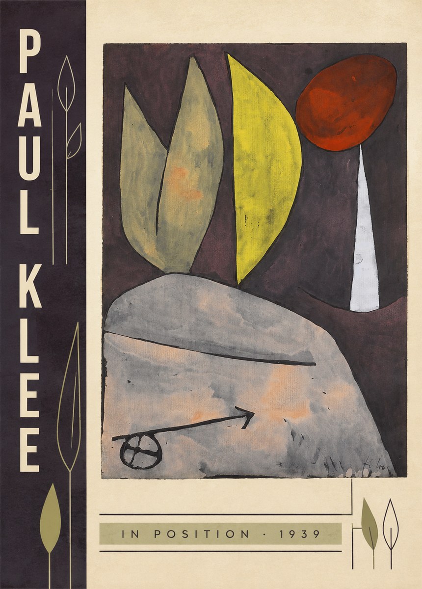 Paul Klee In Position No2 - Póster