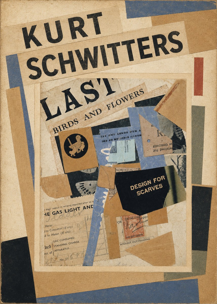 Kurt Schwitters Last Birds and Flowers No1 - Póster