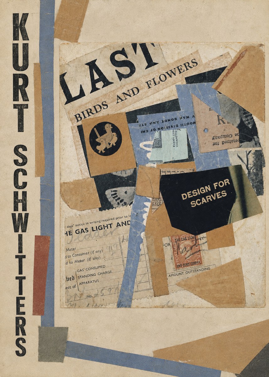 Kurt Schwitters Last Birds and Flowers No2 - Póster