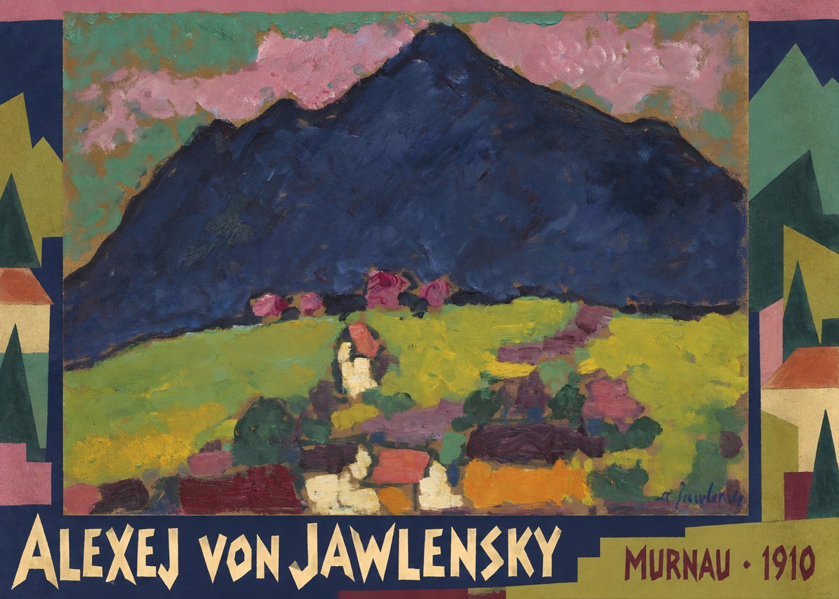 Alexej von Jawlensky Murnau No3 - Póster