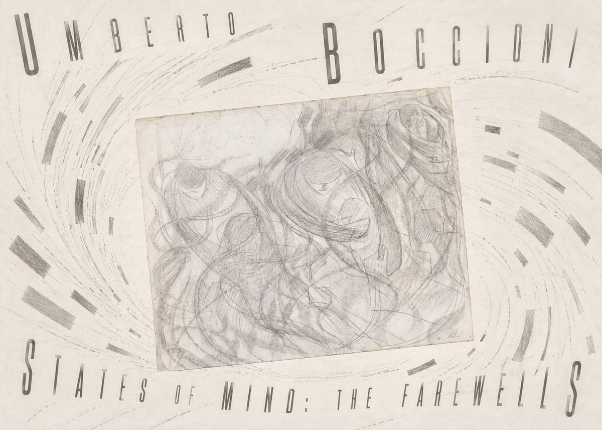 Umberto Boccioni States of Mind: the Farewells No5 - Póster