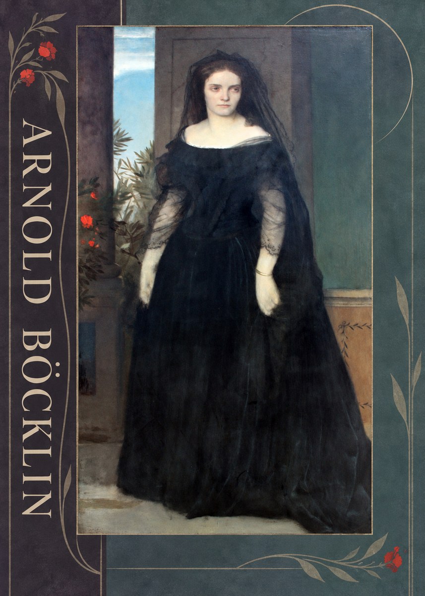 Arnold Böcklin Portrait of Mrs. Böcklin No2 - Póster
