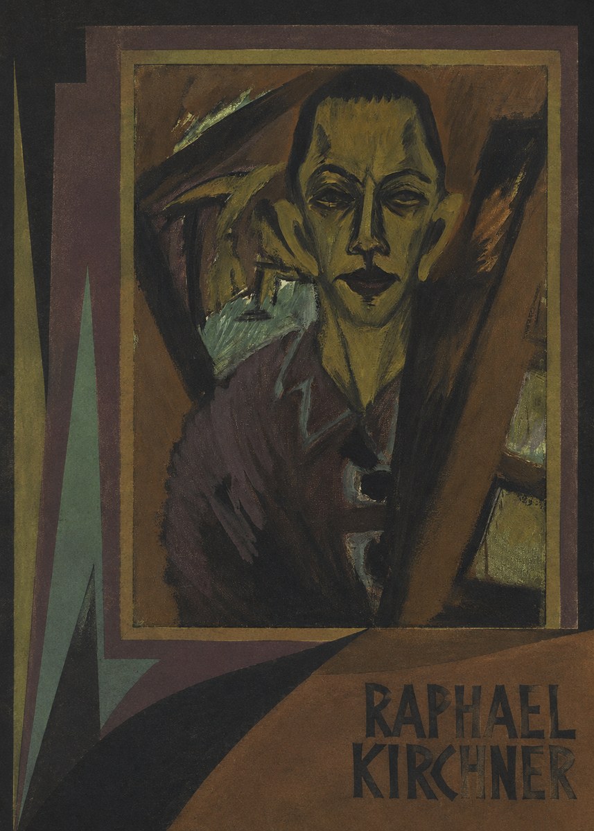 Raphael Kirchner Self-portrait No6 - Póster