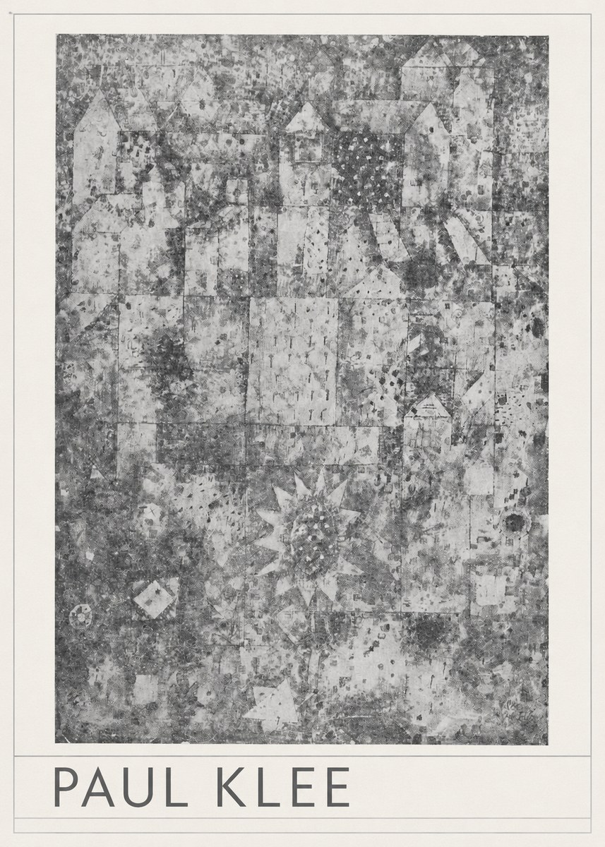 Paul Klee Town and Country No3 - Póster